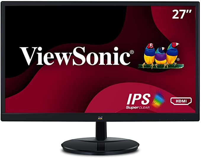 ViewSonic VA2759-SMH 27 Inch IPS 1080p LED Monitor with HDMI and VGA Inputs